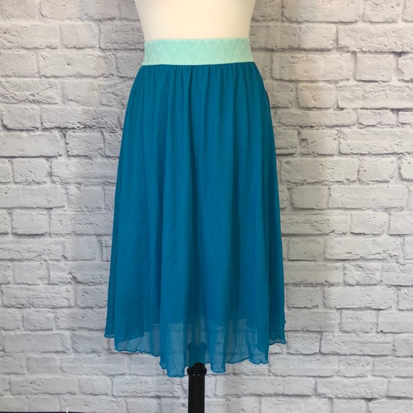 LuLaRoe Dresses & Skirts - FINAL Price LuLaRoe Lola Midi Chiffon Skirt